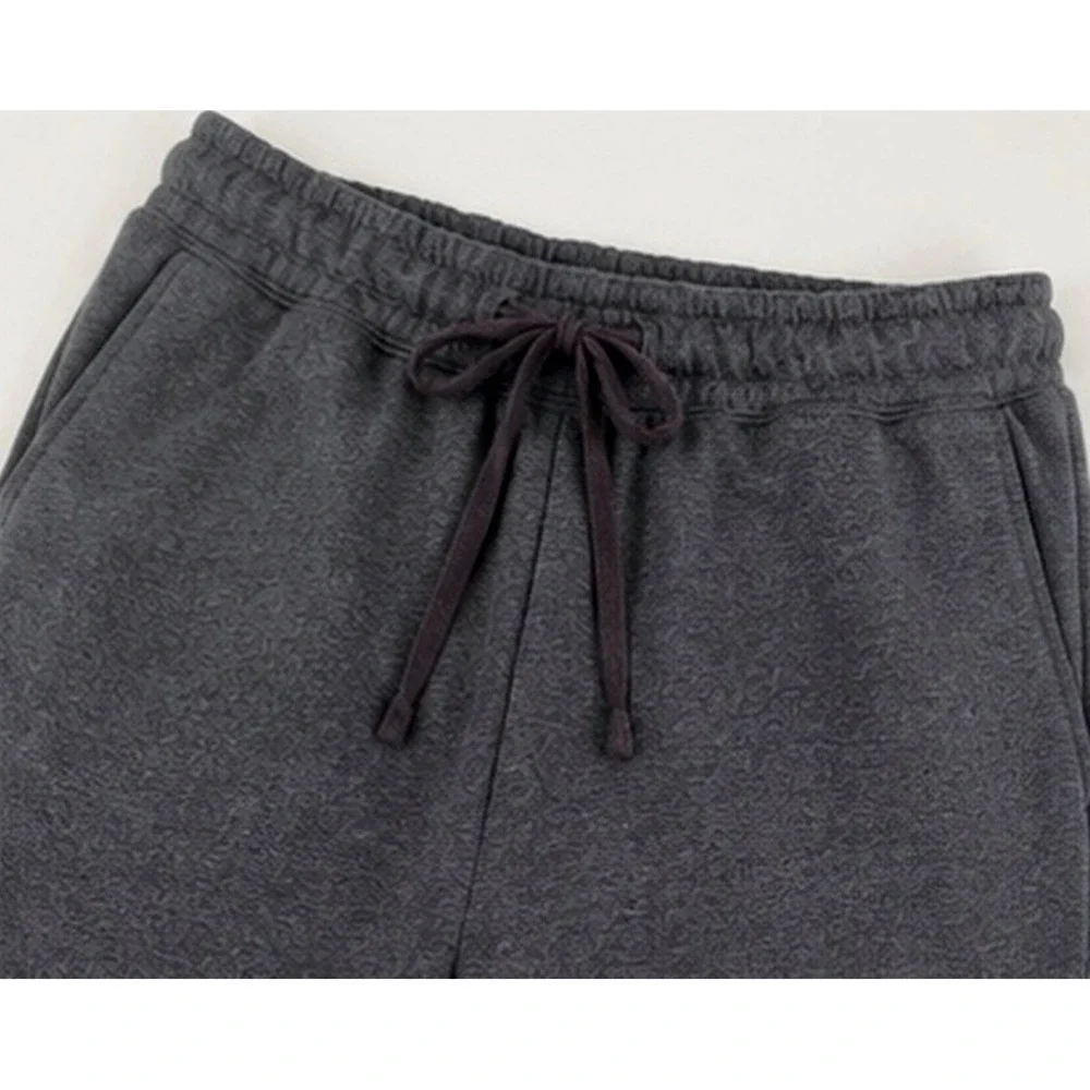 Hanes EcoSmart Mens XL 2 Pack Lot Soft Fleece Jogger Sweatpants Gray 30.5 Inseam